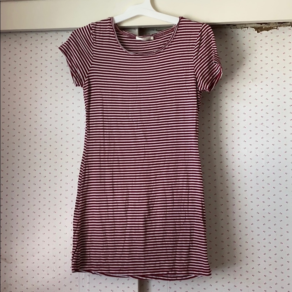3/$18 Comfy Striped Tshirt Dress